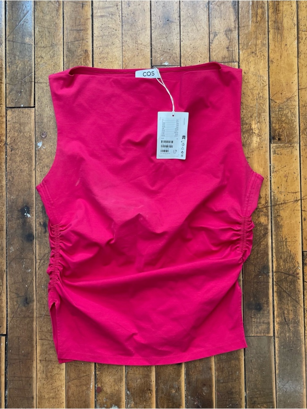 pink COS high neck top